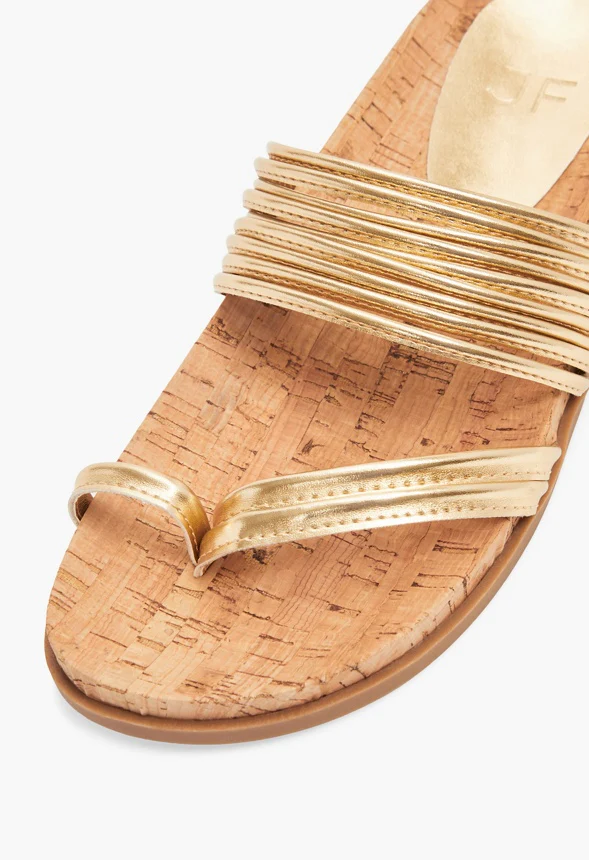 Liko Banded Flat Sandal - Image 4