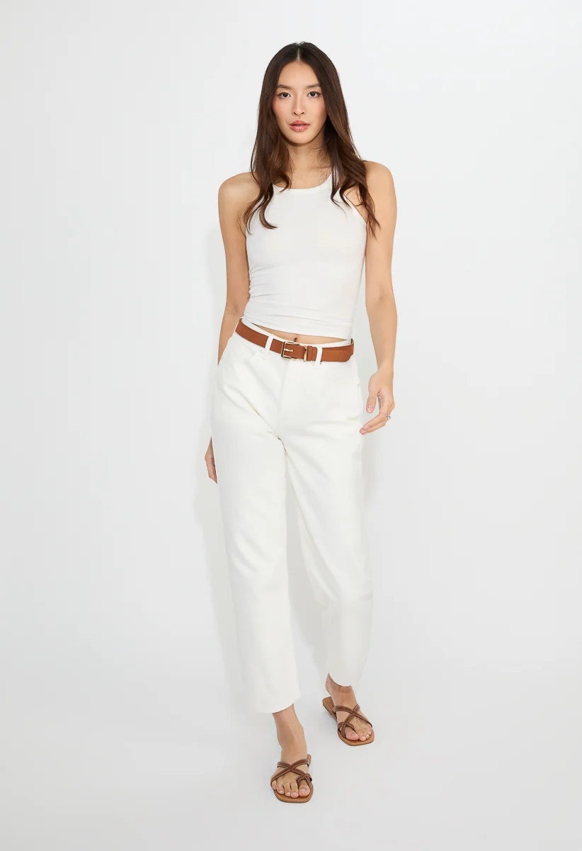 Lila Suede Like Jeans Belt - Image 5
