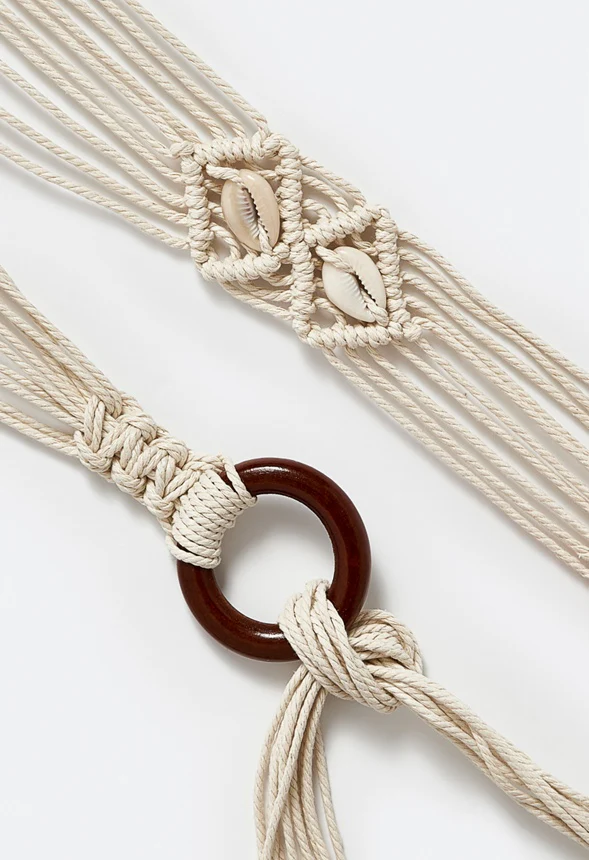 Lily Woven Makrami Belt - Image 3