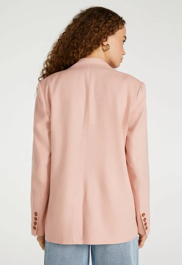 Linen Boyfriend Blazer - Image 2
