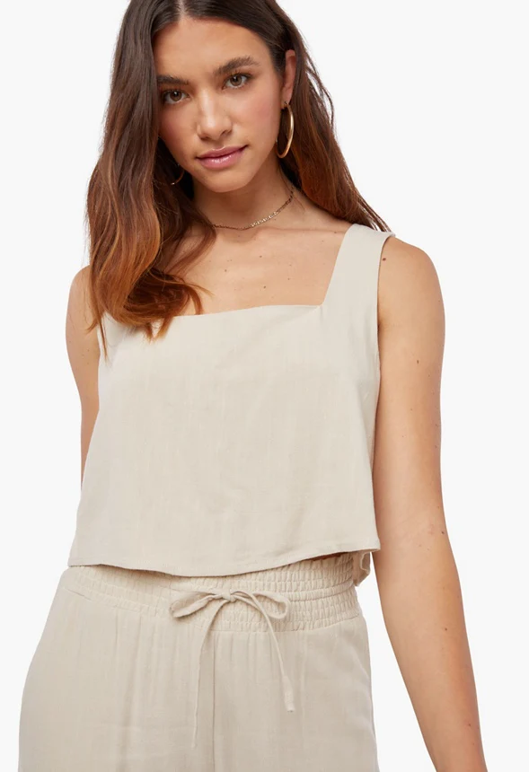 Linen Tank Top - Image 4