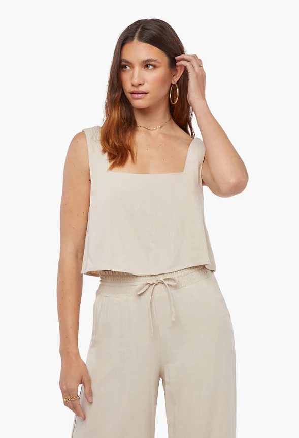 Linen Tank Top - Image 5