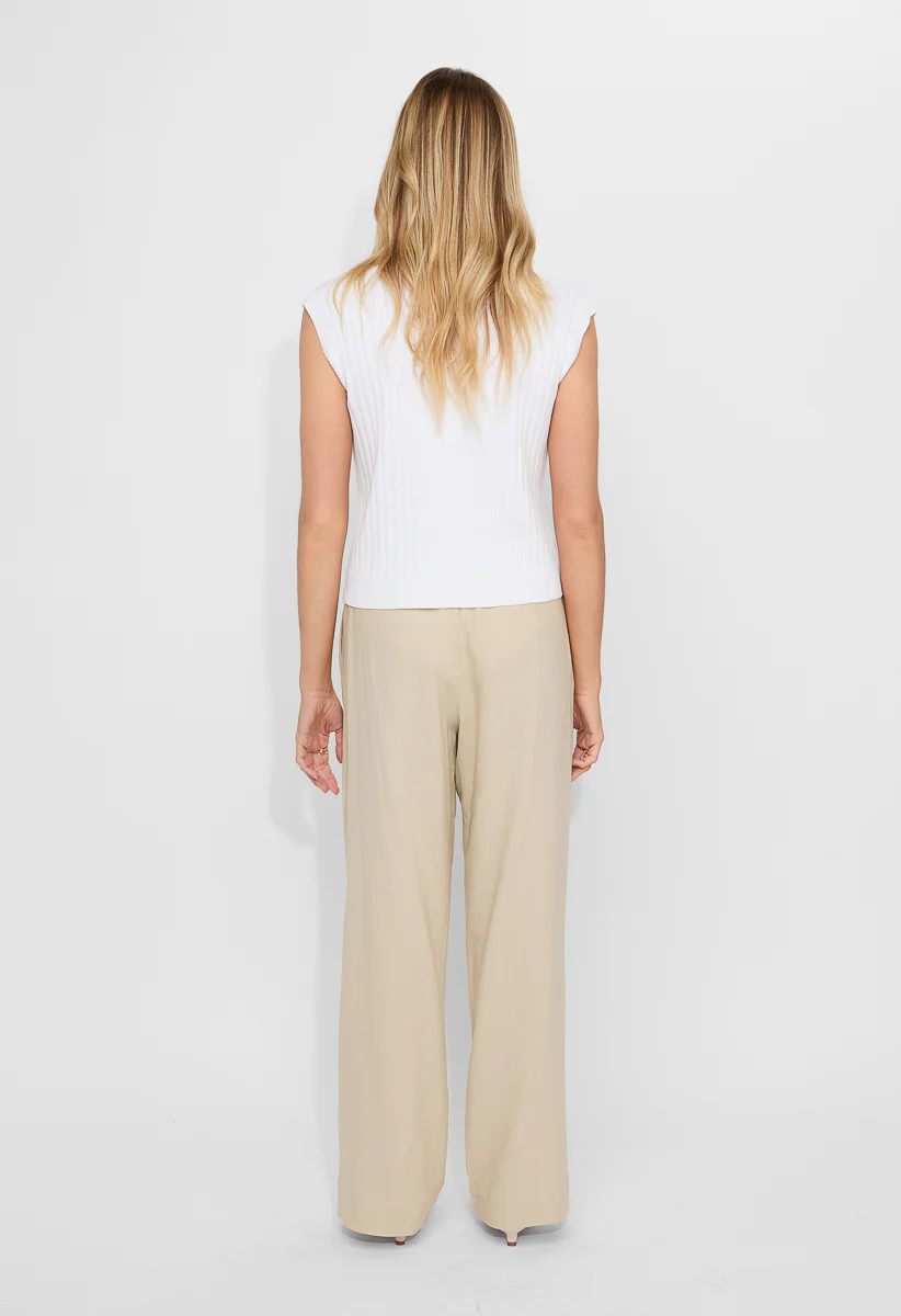 Linen Wide Leg Pants - Image 3