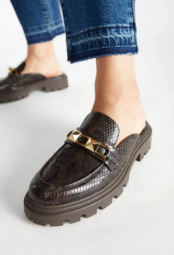 Liya Lug Sole Flat - Image 2