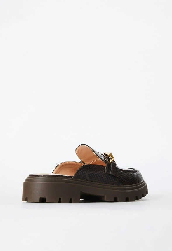 Liya Lug Sole Flat - Image 5
