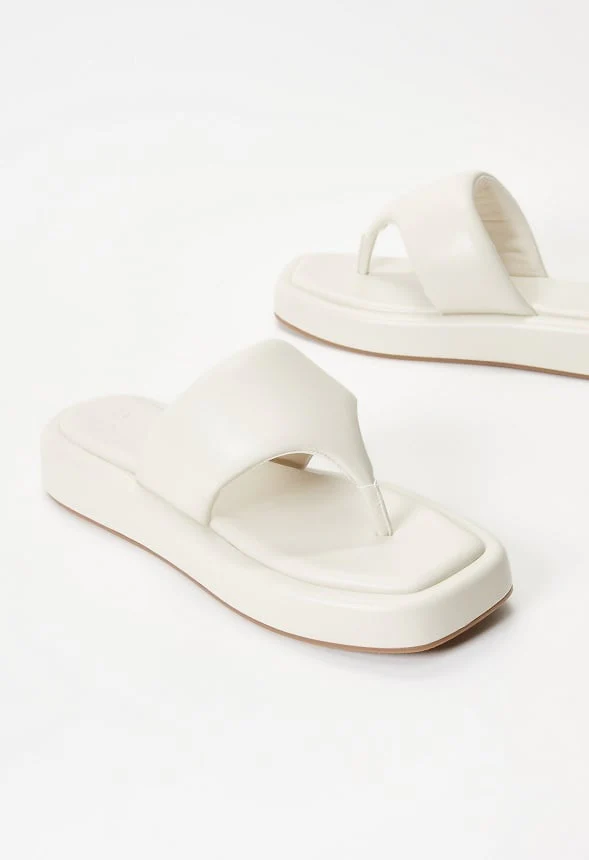 Lola Flat Thong Sandal - Image 3