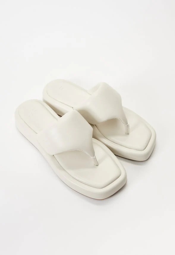 Lola Flat Thong Sandal - Image 6