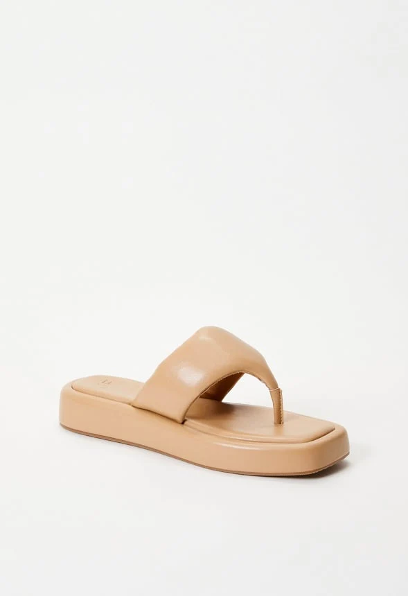 Lola Flat Thong Sandal - Image 3