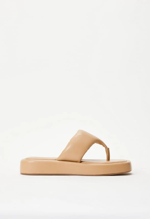 Lola Flat Thong Sandal - Image 4