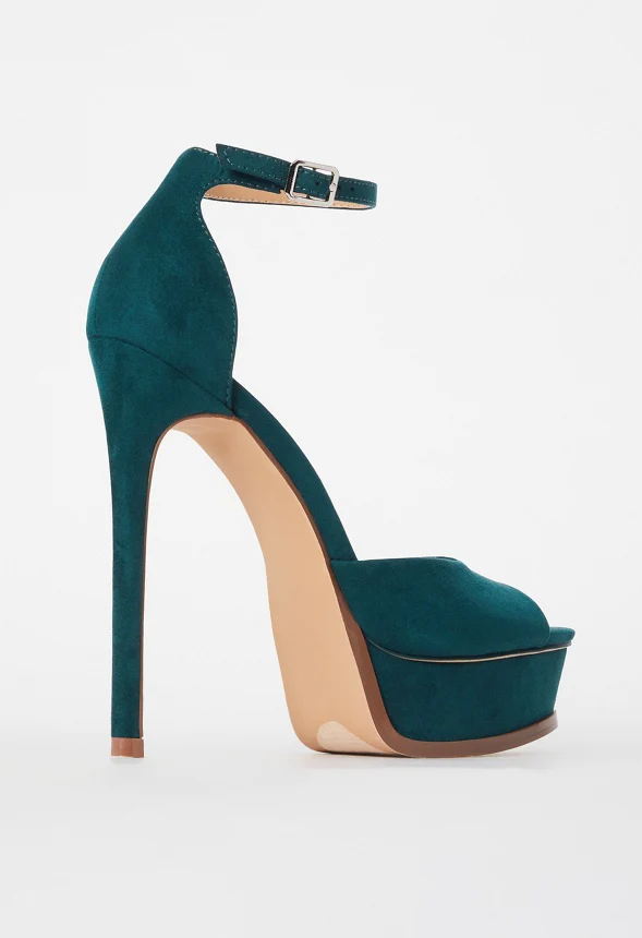 Londyn Platform Heeled Sandal - Image 4