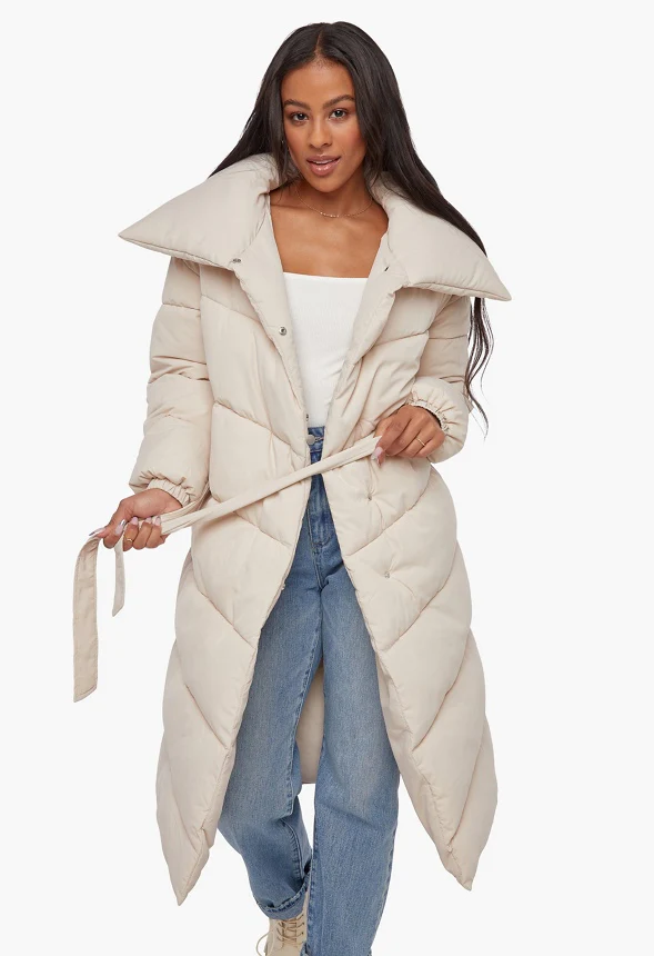 Long Duvet Puffer Coat - Image 2