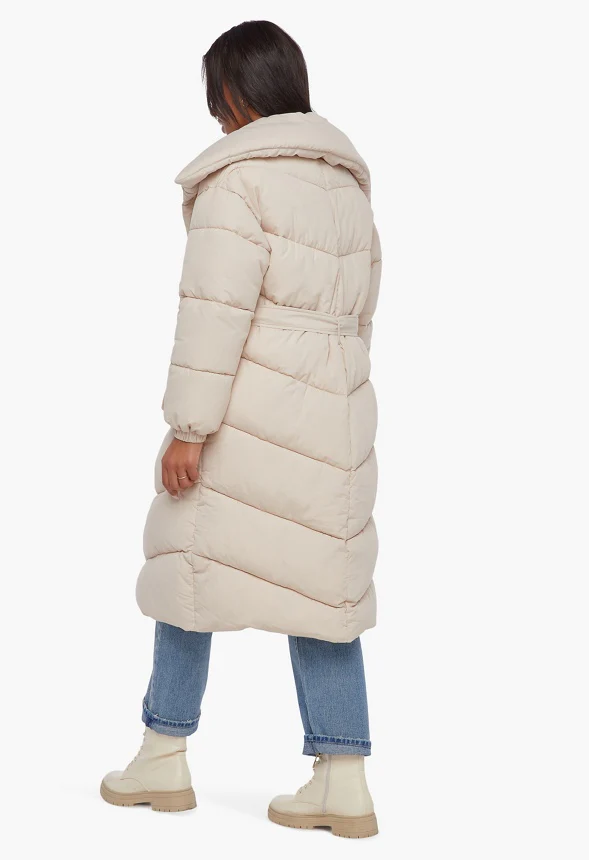 Long Duvet Puffer Coat - Image 3