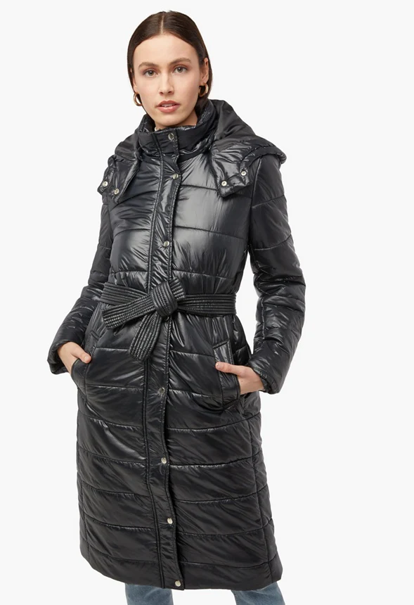 Long Puffer With Hood - Image 2
