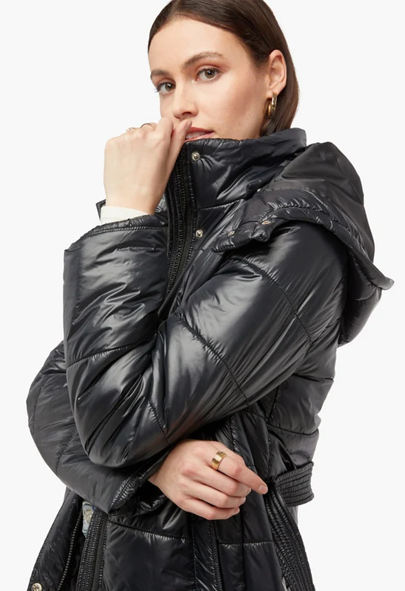 Long Puffer With Hood - Image 4