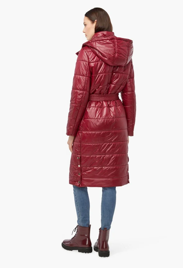 Long Puffer With Hood - Image 3