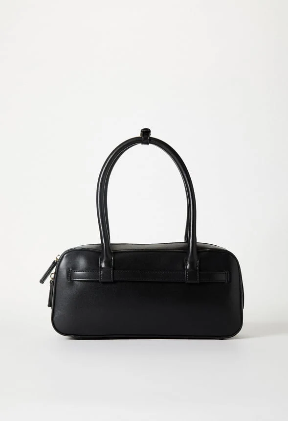 Long Strap Buckle Shoulder Bag - Image 3