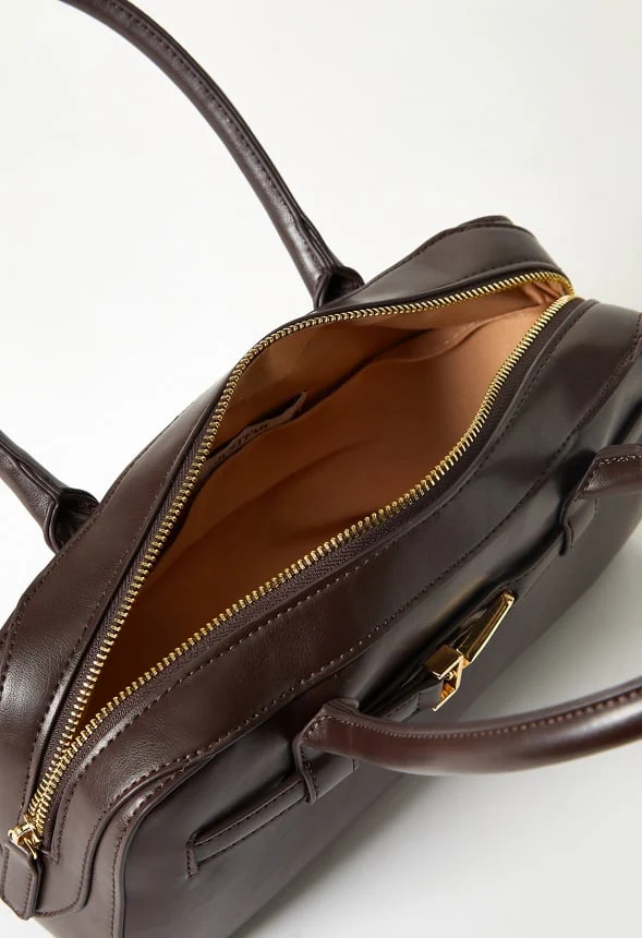 Long Strap Buckle Shoulder Bag - Image 6