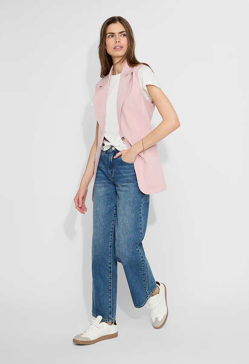 Longline Belted Vest - Image 5