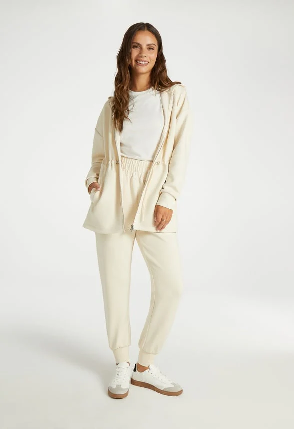 Longline Zip Hoodie - Image 3