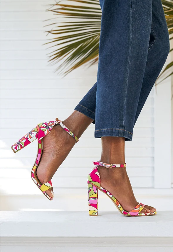 Lorelai Block Heeled Sandal - Image 2