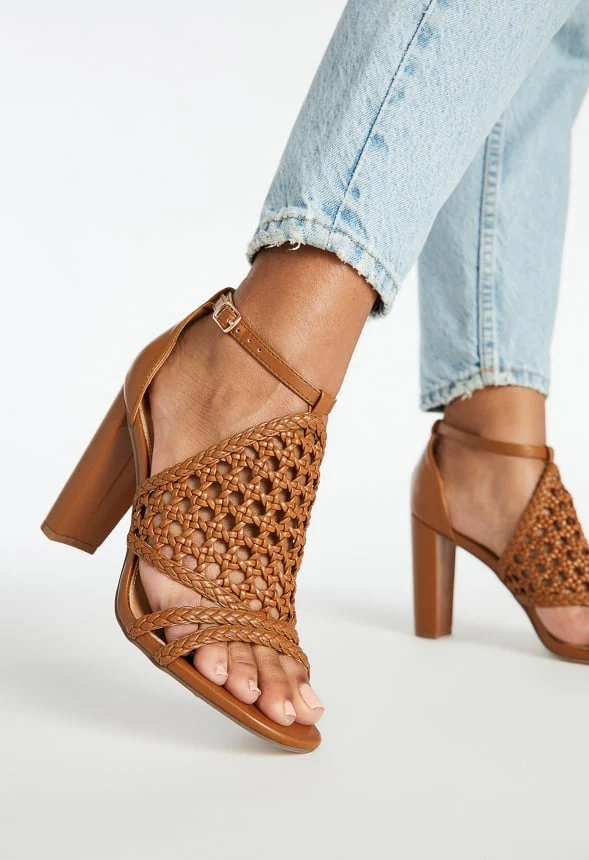Lorelai Caged Heeled Sandal - Image 2