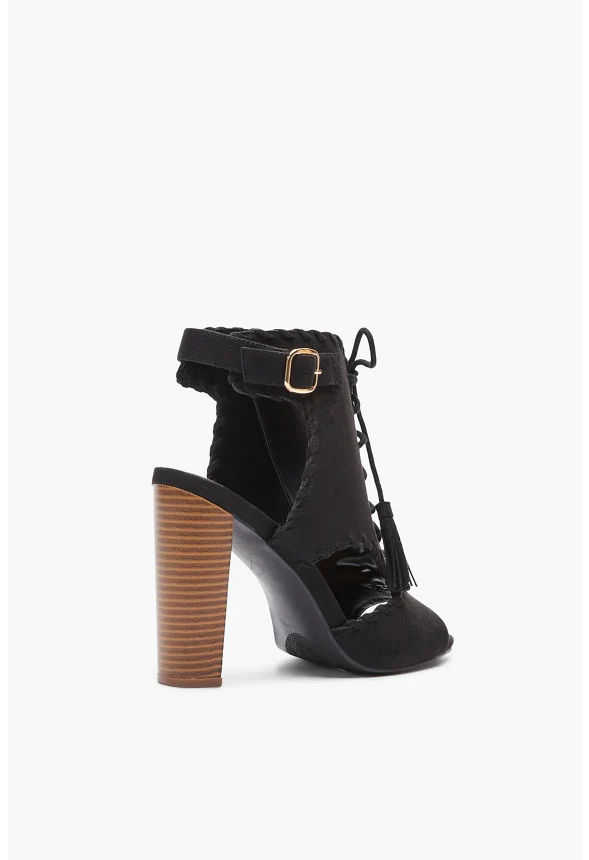 Lorelai Lace-Up Block Heeled Sandal - Image 3