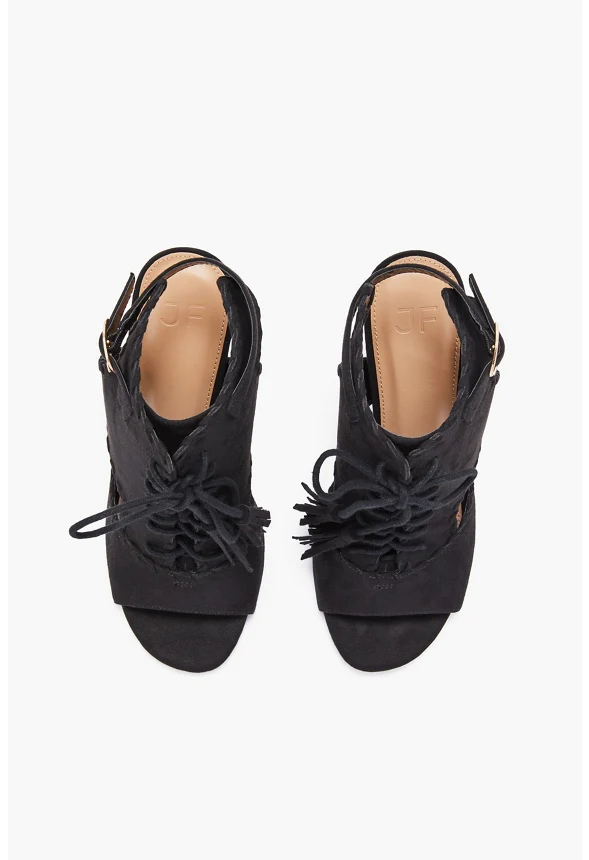 Lorelai Lace-Up Block Heeled Sandal - Image 6