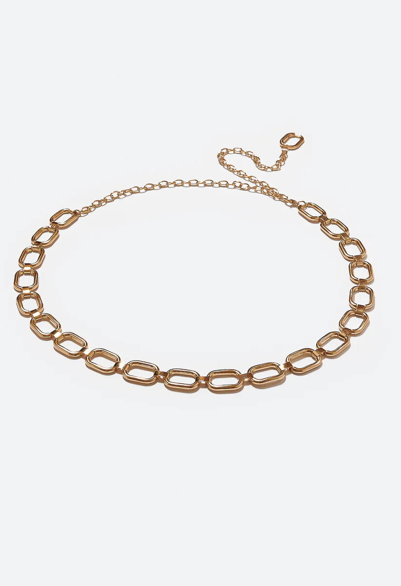 Lori Oval Link Chain Belt - Image 2