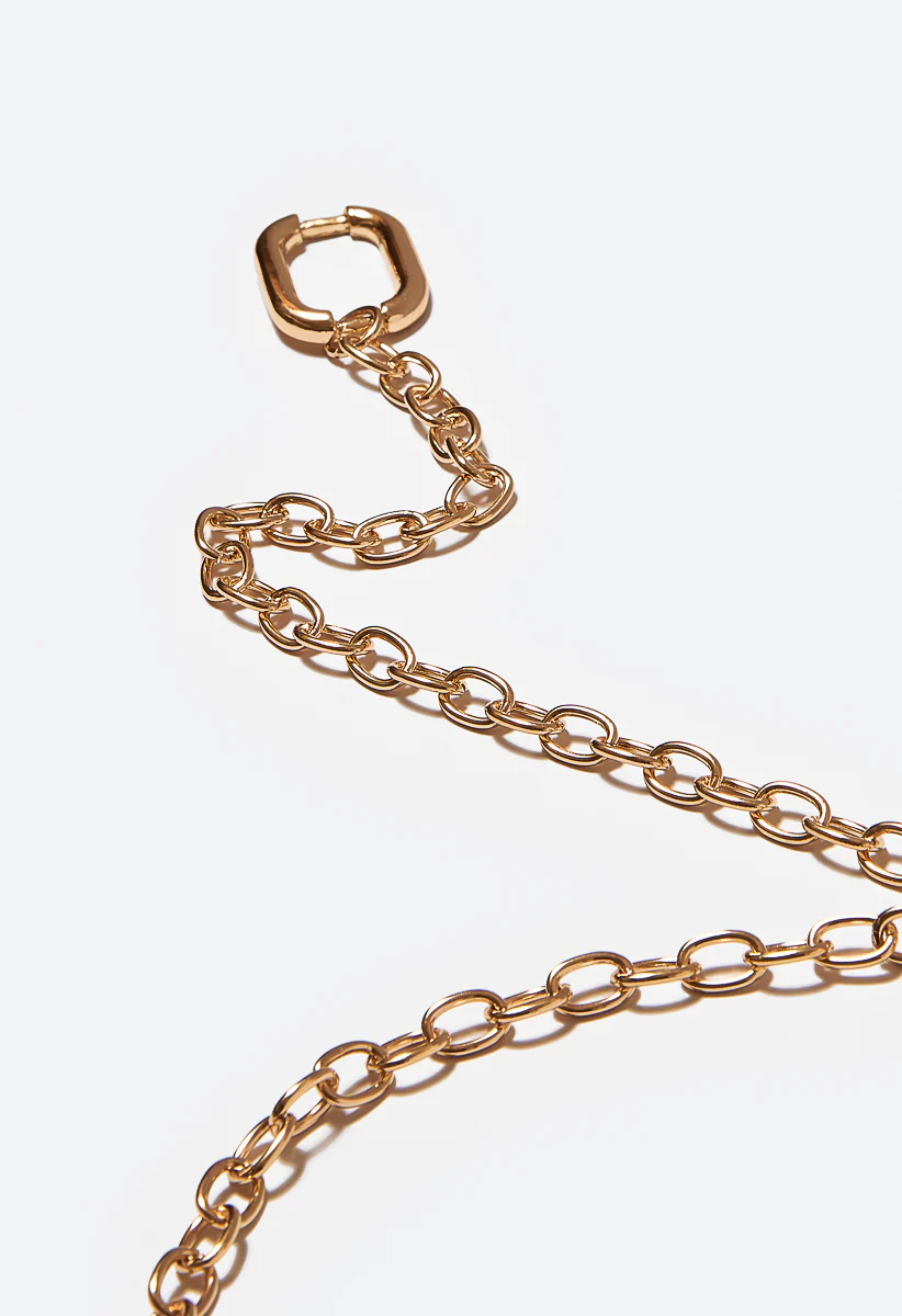 Lori Oval Link Chain Belt - Image 4