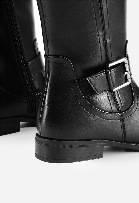 Low-Heel Moto Combat Boot - Image 6