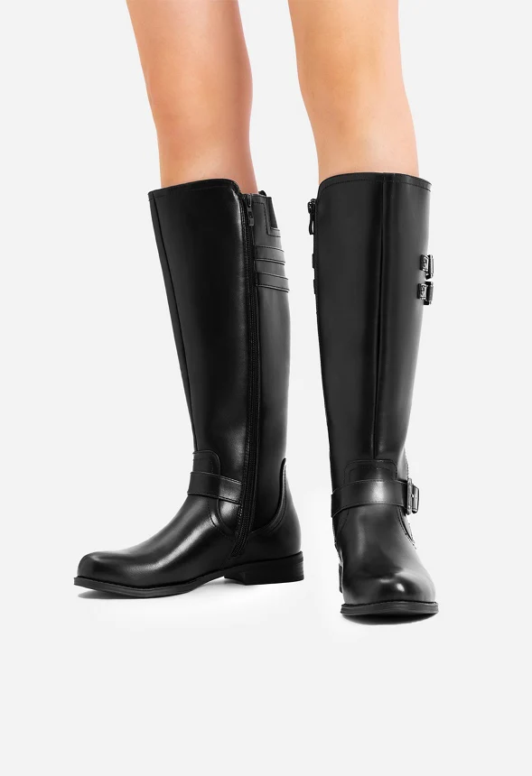 Low-Heel Moto Combat Boot - Image 7