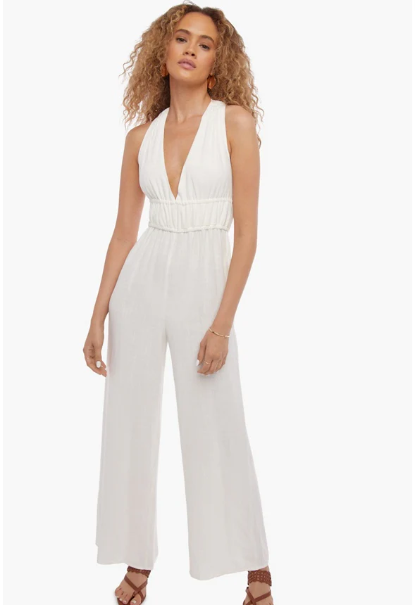 Low Plunge Summer Jumpsuit - Image 4