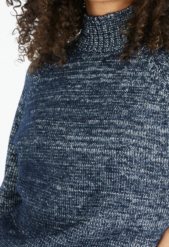 Lurex Funnel Neck Sweater - Image 3