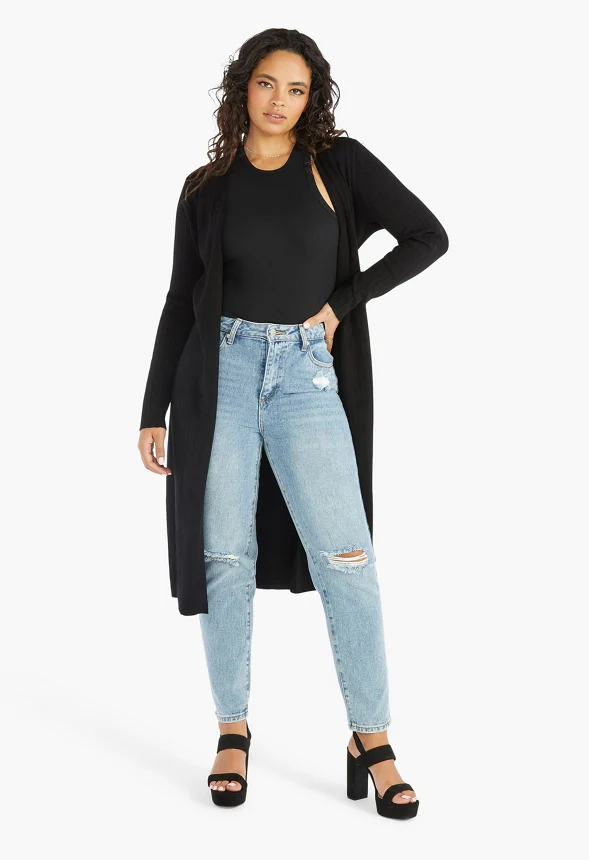 Luxe Soft Rib Cardigan - Image 4