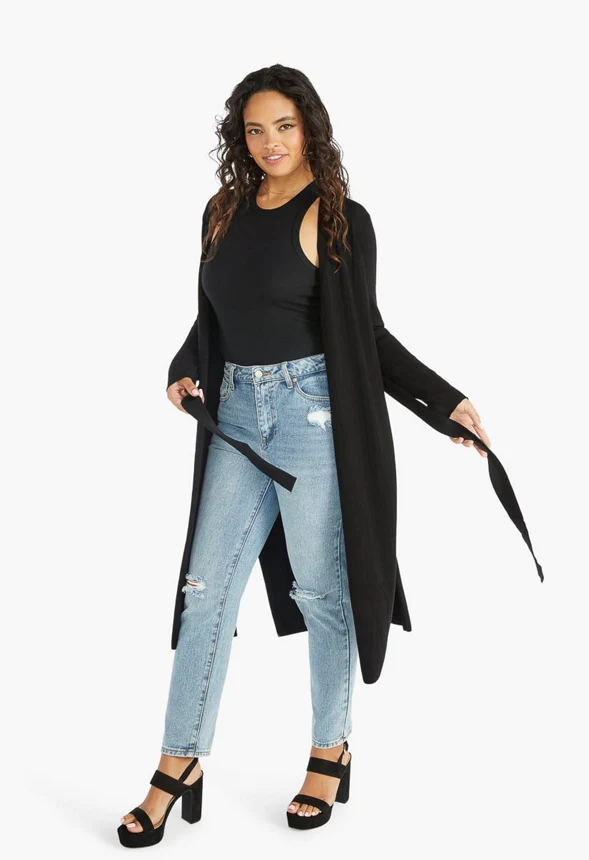 Luxe Soft Rib Cardigan - Image 4