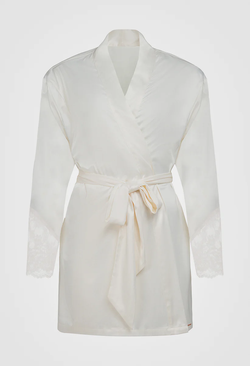 Lyra Satin Kimono - Image 3