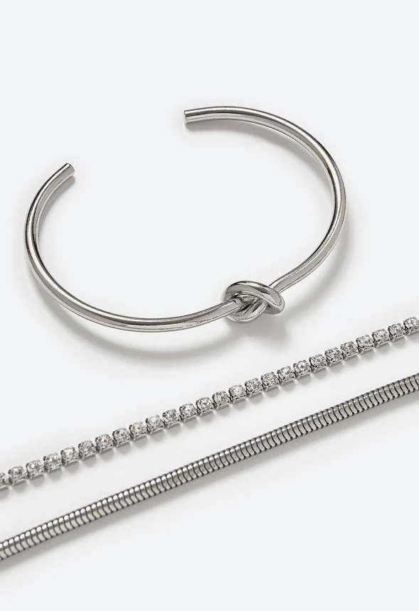 Mabel 2 Piece Adjustable Knot Bracelets Set - Image 2