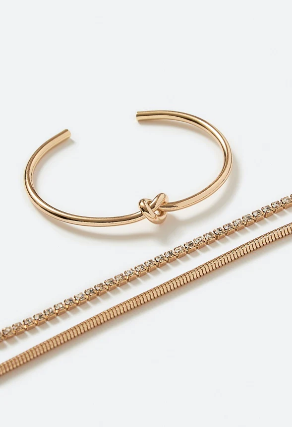 Mabel 2 Piece Adjustable Knot Bracelets Set - Image 3