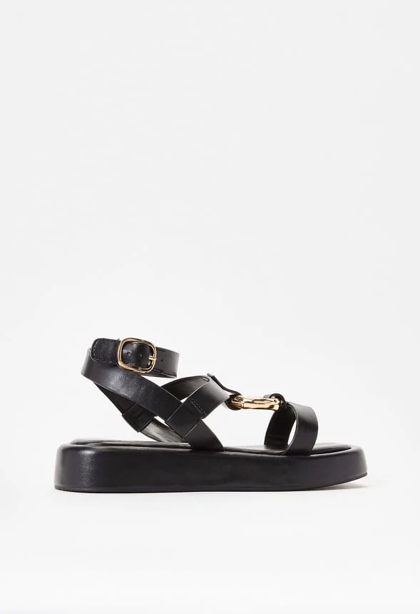 Mabel Flat Gladiator Sandal - Image 4