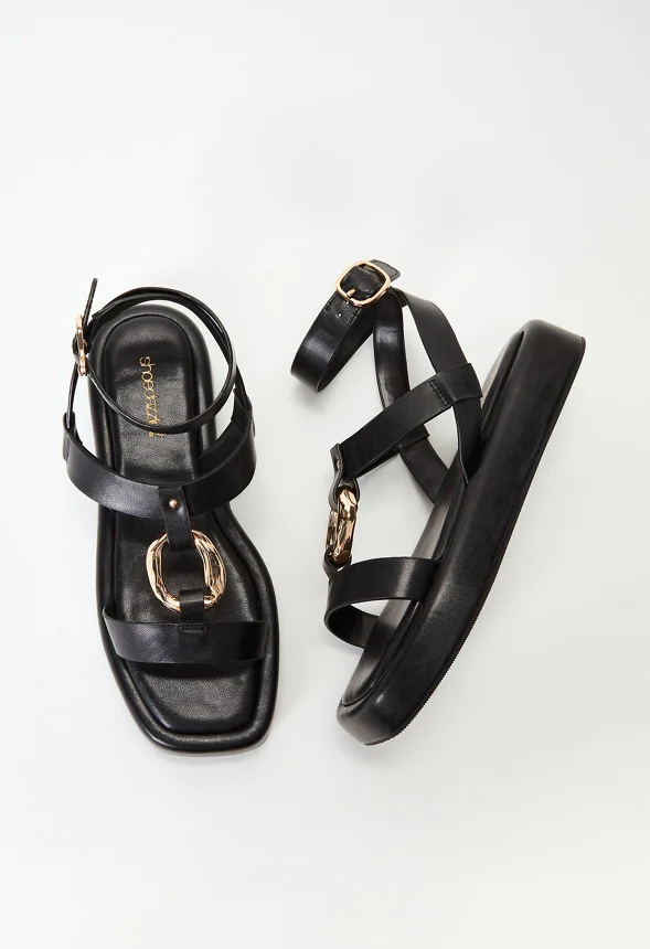 Mabel Flat Gladiator Sandal - Image 5