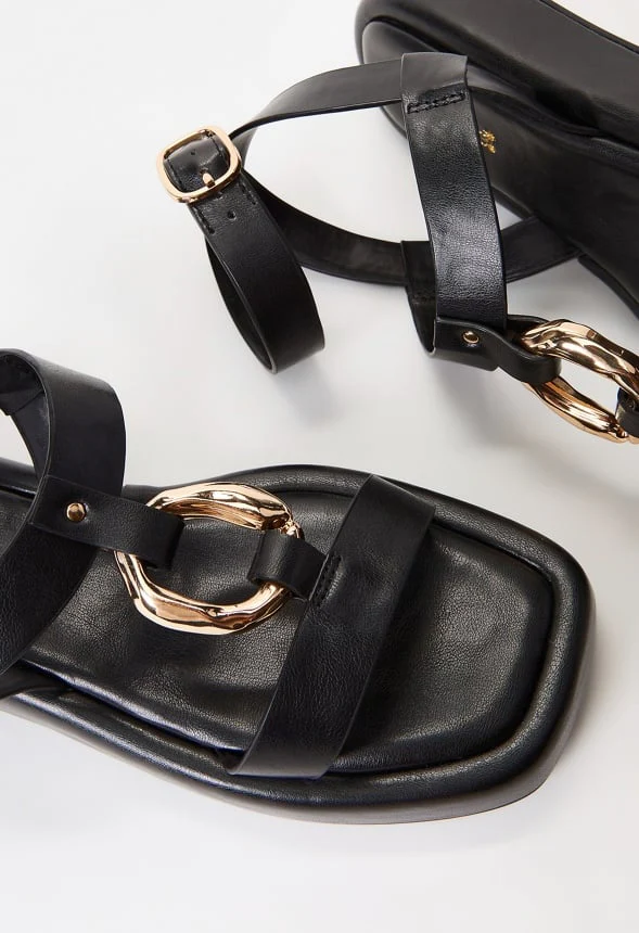 Mabel Flat Gladiator Sandal - Image 6