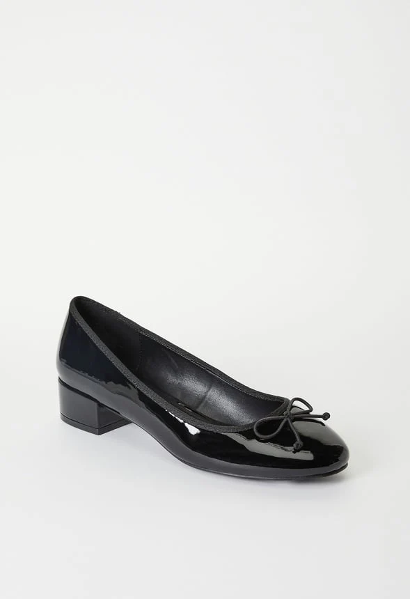 Madelaine Block Heeled Pump - Image 3