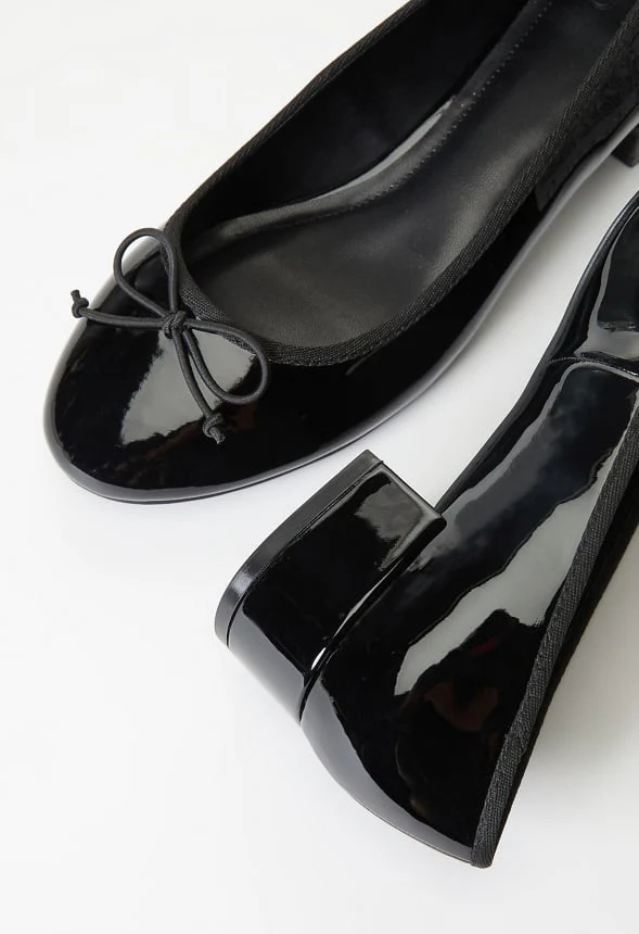 Madelaine Block Heeled Pump - Image 6