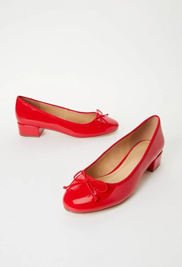 Madelaine Block Heeled Pump - Image 5