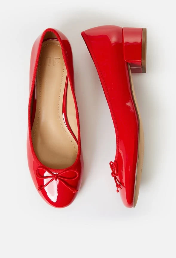 Madelaine Block Heeled Pump - Image 7