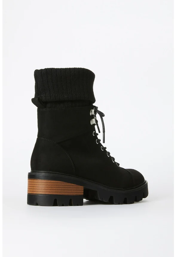 Madrid Lug Sole Bootie - Image 4