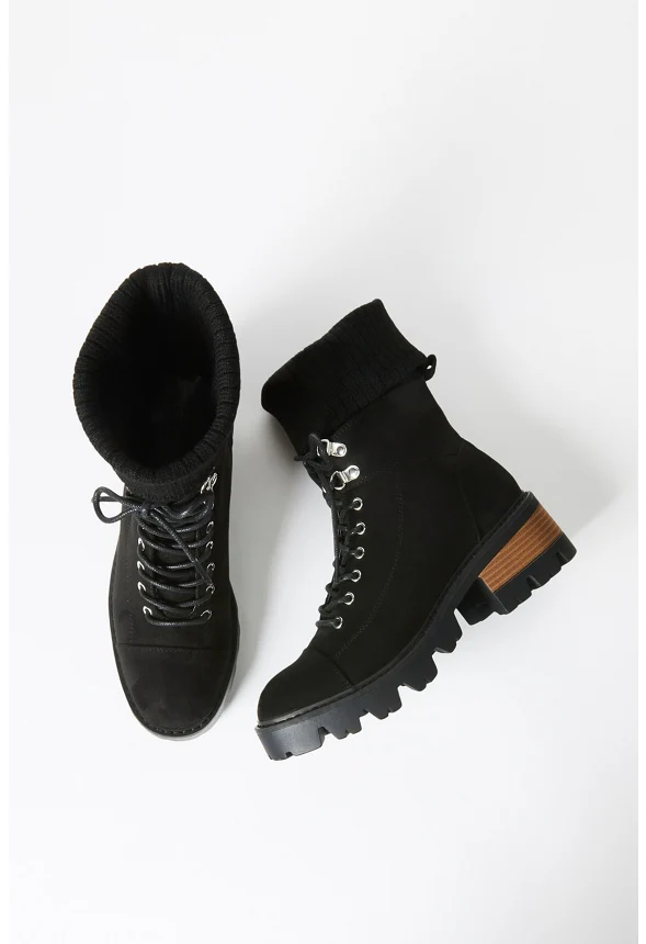 Madrid Lug Sole Bootie - Image 6