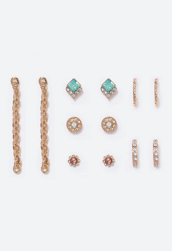 Mae Studs And Hoops Multipack - Image 3