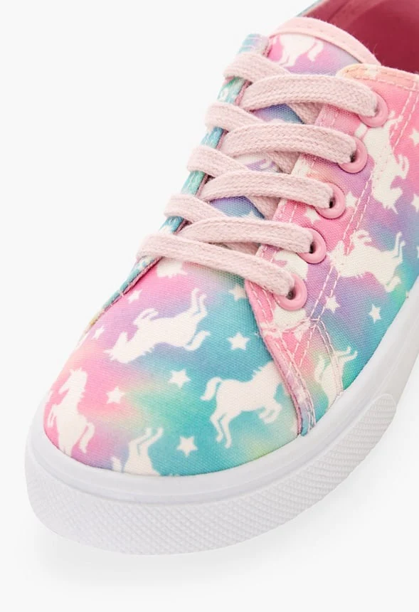 Marble Unicorn Lace Up Sneaker - Image 10