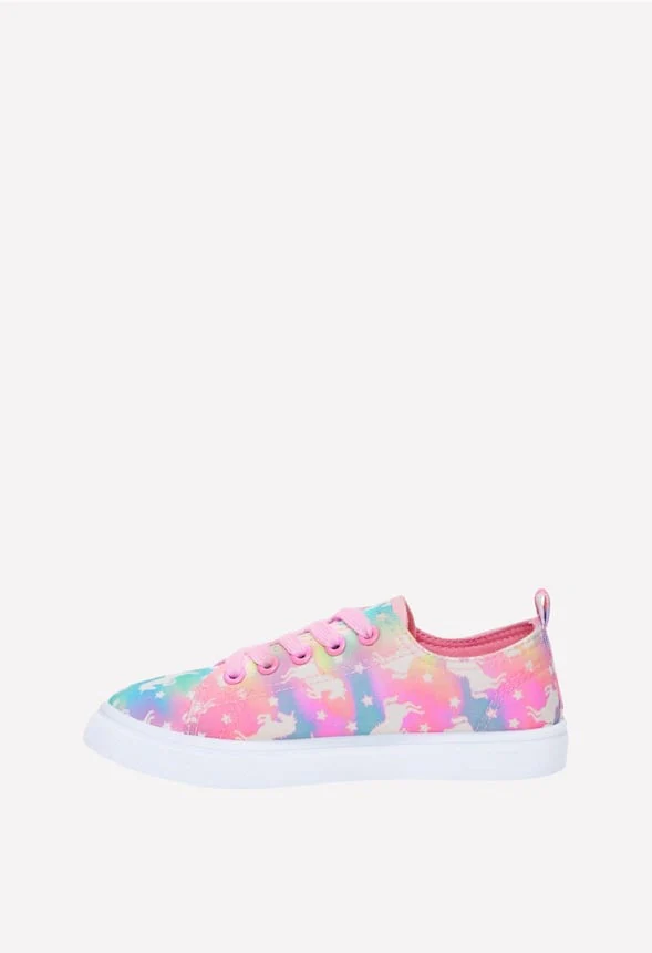 Marble Unicorn Lace Up Sneaker - Image 3